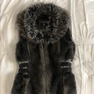 Guess faux fur vest